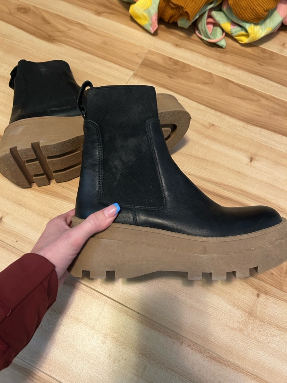 Steve Madden platform boots